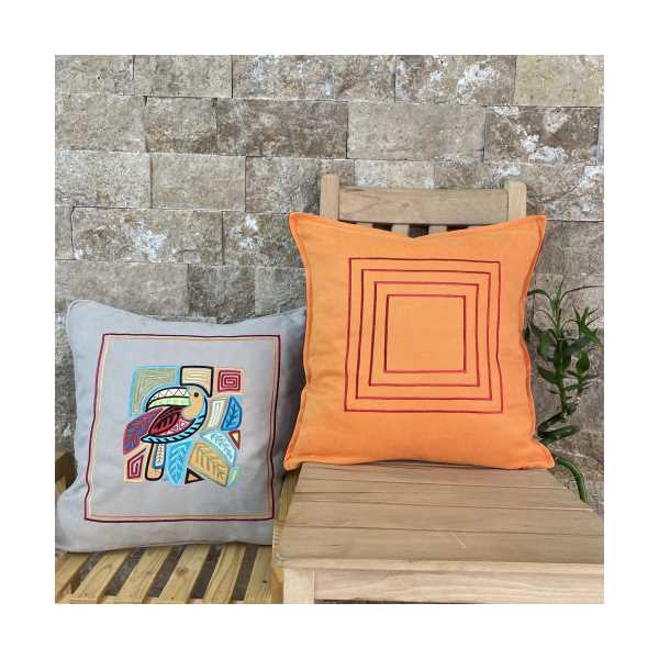 HS HOMETEX TUKAN NAKIŞLI 2'Lİ KIRLENT KILIFI