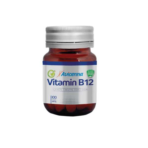 B12 VİTAMİNİ 1000 MCG 100 TABLET 200 MG
