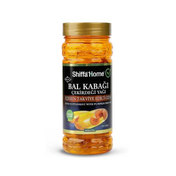 AKSUVİTAL BAL KABAĞI ÇEKİRDEĞİ YAĞI SOFTJEL 100 ADET