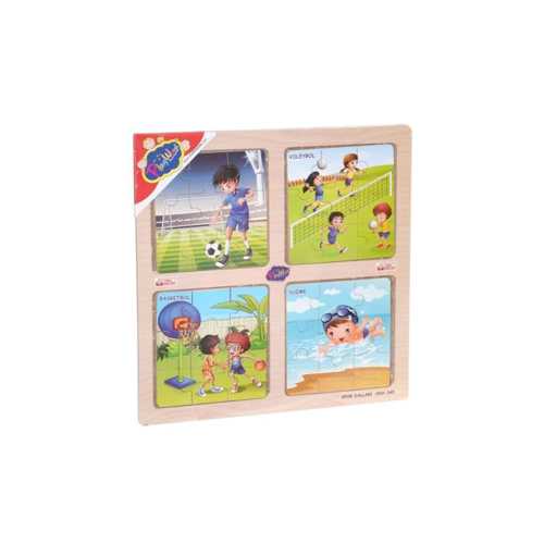 PW AHŞAP EĞİTİCİ PUZZLE GEZEGEN/DENİZALTI/SPOR/HAV