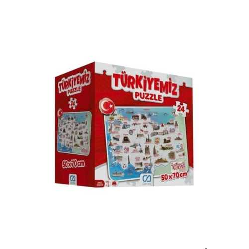 CA GAMES 5079 TÜRKİYEMİZ YER PUZZLE