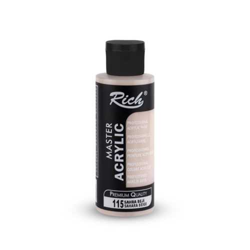 RİCH AKRİLİK BOYA 120ML 115 SAHRA BEJİ