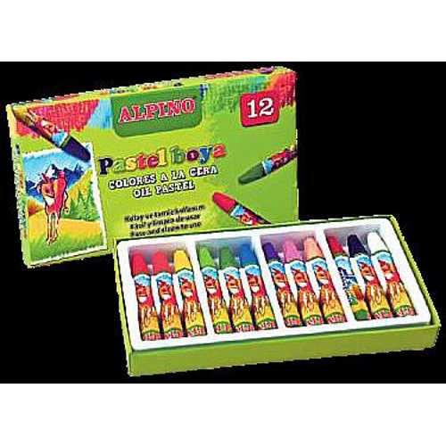 ALPİNO DC-038296 PASTEL BOYA 12Lİ KARTON KT 12/96