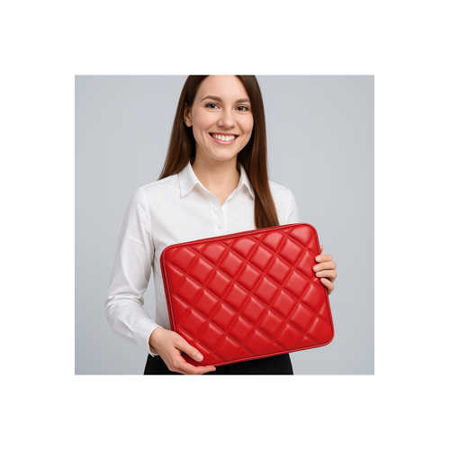 KAPİTONE LAPTOP KILIFI 15.6" VE 16" INÇ KIRMIZI