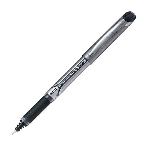 PİLOT ROLLER KALEM V5 GRİP SİYAH -12-