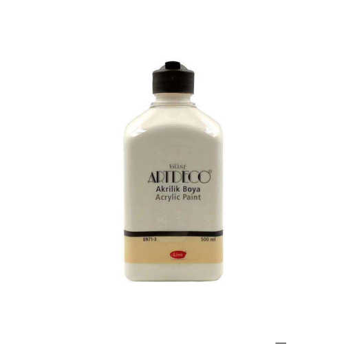 ARTDECO AKRİLİK BOYA 500ML 3620 BEYAZ KUM