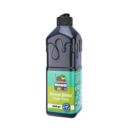 NOVA COLOR PARMAK BOYASI 500GR SİYAH
