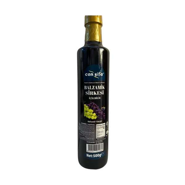 CANŞİFA İÇİLEBİLİR DOĞAL FERMANTASYON BALZAMİK SİRKESİ 500 ML