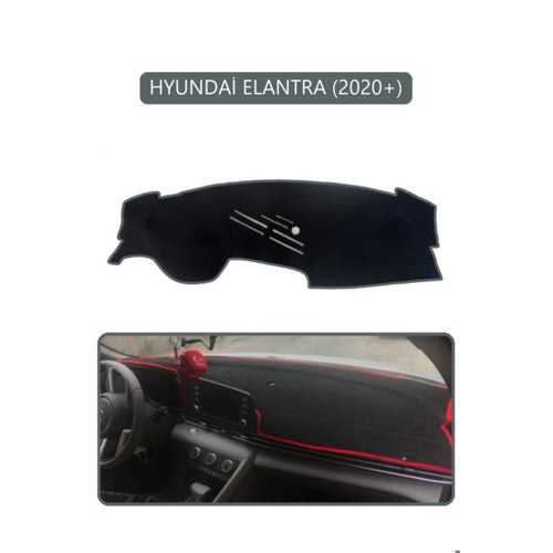 HYUNDAİ ELANTRA 2020+TORPİDO KORUMA HALISI GRİ KENAR