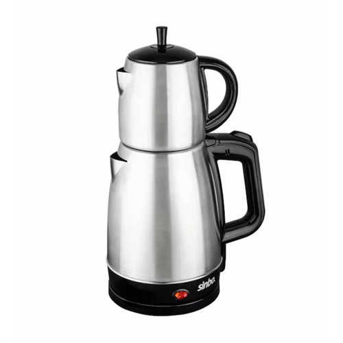 SİNBO STM-5831 ELEKTRİKLİ ÇELİK ÇAY MAKİNESİ ÇAYCI 1.7LT + 0.7LT ÇAY SÜZGEÇLİ (4172)