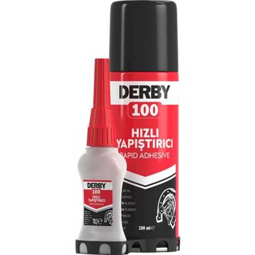 DERBY MDF KİT HIZLI YAPIŞTIRICI 100ML