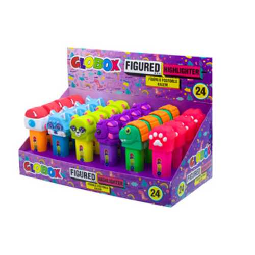 GLOBOX FİGÜRLÜ FOSFORLU KALEM 3418 -24-