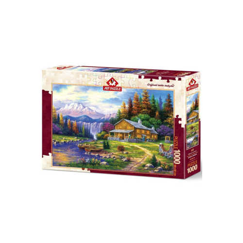 ART PUZZLE 1000 PRÇ DAĞLARDA GÜNBATIMI