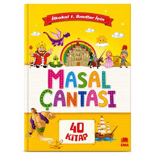 EMA MASAL ÇANTASI 1 VE 2.SINIF (40 KİTAP)/EMAÇOCU