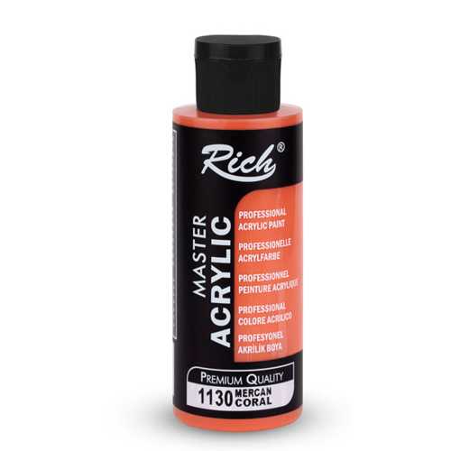 RİCH AKRİLİK BOYA 120ML 1130 MERCAN