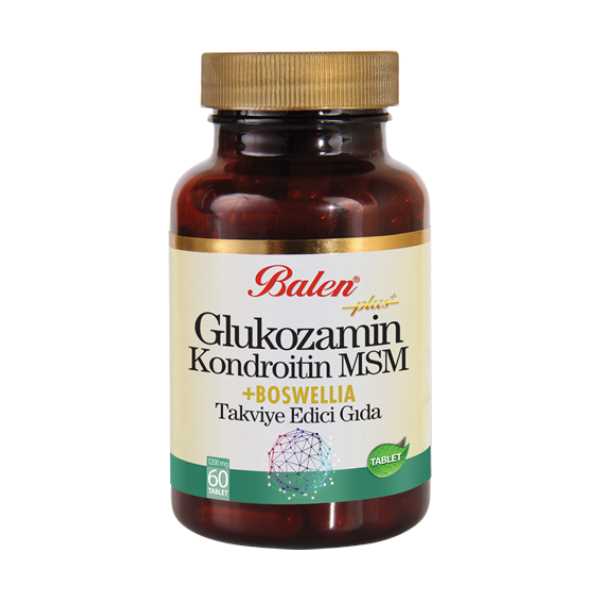BALEN GLUKOZAMİN KONDROİTİN MSM BOSWELİA - 60 TABLET