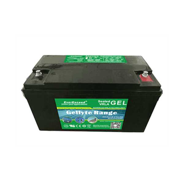 EVEREXCEED 12V 250 AH SOLAR JEL AKÜ