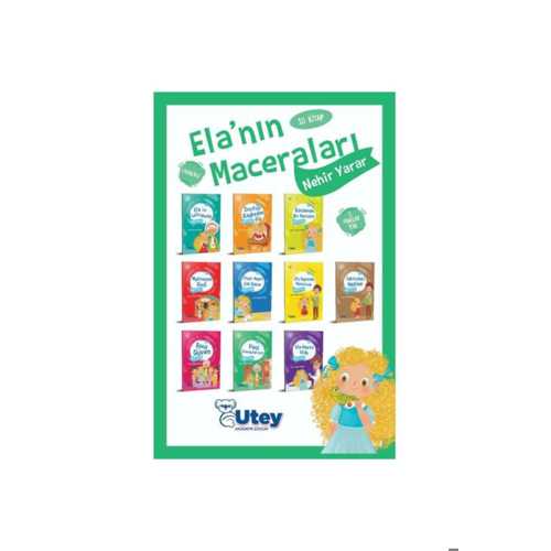ELA'NIN MACERALARI 10 KİTAP - 1.SINIF İLK OKUMA SETİ