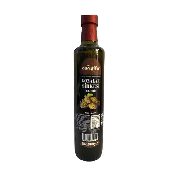 CANŞİFA İÇİLEBİLİR DOĞAL FERMANTASYON KOZALAK SİRKESİ 500 ML