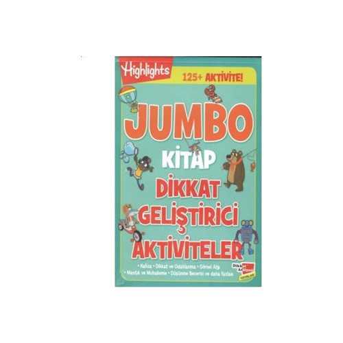 DİKKAT JUMBO KİTAP DİKKAT GELİŞTİRİCİ AKTİVİTE SET