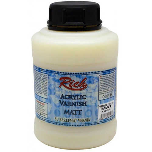 RİCH SU BAZLI VERNİK MAT 1250ML 2522