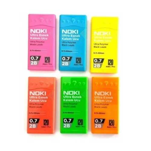 NOKİ MİN 2B 0.7 60MM 120Lİ TÜP STANDLI -144-