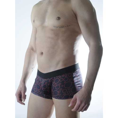 ERKEK DAİRE DESENLİ BOXER