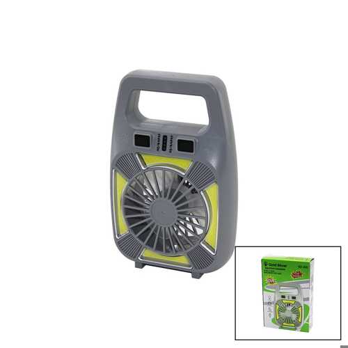2İN1=MİNİ FAN - FENER USB ŞARJ 2 KADEME HIZ LAMBA=4 FONKSİYON - 10W SU GEÇİRMEZ TAŞIMA KULP MİNİ VAN