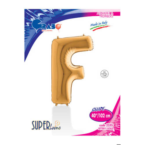 KİKAJOY HARF FOLYO BALON 40" ALTIN -F-