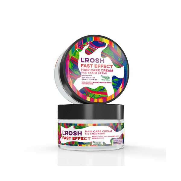 L'ROSH FAST EFFECT LEAVE ON HAİR CARE CREAM - SAÇ BAKIM KREMİ / 250 ML