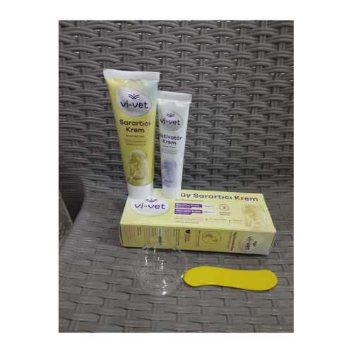 TÜY SARARTICI KREM 70 ML AKTIVATÖR KREM 35 ML YÜZ, KOLVE BACAKLAR IÇIN