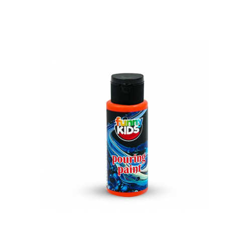 FUNNY KİDS POURING AKRİLİK BOYA 70CC TURUNCU