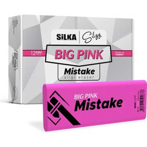 SİLKA SİLGİ BIG PİNK 12Lİ - ART28