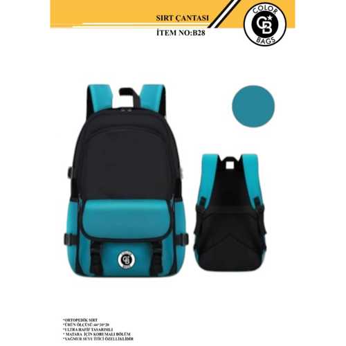 COLORBAGS OKUL ÇANTASI B28