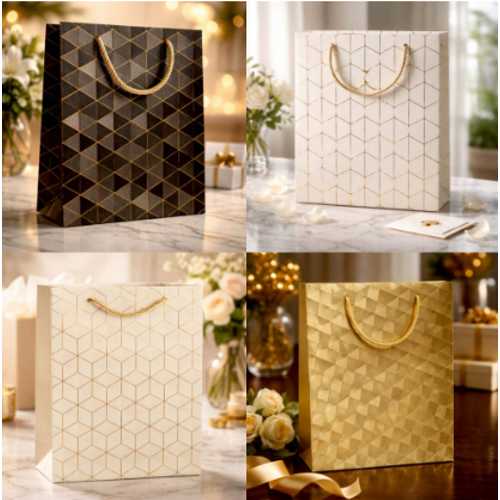 PİN HEDİYELİK KARTON ÇANTA 30X41.5X12 12Lİ NO:22