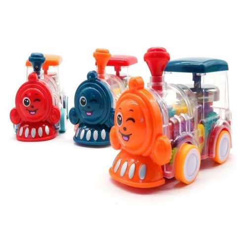CTOY IŞIKLI SESLİ ŞEFFAF  TREN CTOY-SR878-09