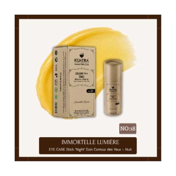 KUATRA IMMORTELLE LUMİÈRE GÖZ ÇEVRESİ STİCK  GECE BAKIMI CANLANMIŞ GÖZ ÇEVRESİ (RESVERATROL + VİTC +
