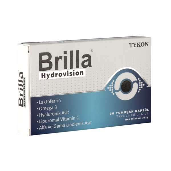 BRİLLA HYDROVİSİON 30 YUMUŞAK KAPSÜL