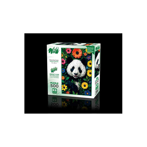 KS PUZZLE 500 BLOSSOMİNG PANDA