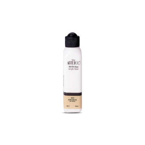 ARTDECO AKRİLİK BOYA 140ML 3670 KIRIK BEYAZ