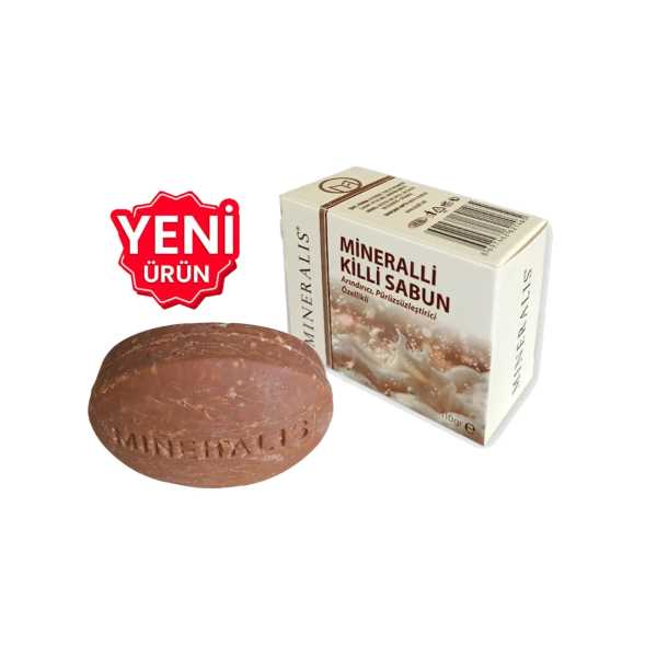 DOĞAL 84 MİNERALLİ KIRMIZI KİLLİ SABUN:  CİLDİNİZE DOĞA DOKUNUŞU