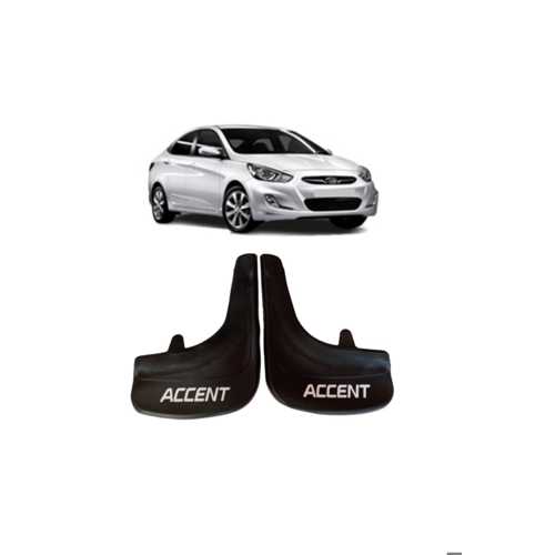 HYUNDAİ ACCENT BLUE ACCENT YAZILI 2'Lİ TOZLUK ÇAMURLUK PAÇALIK