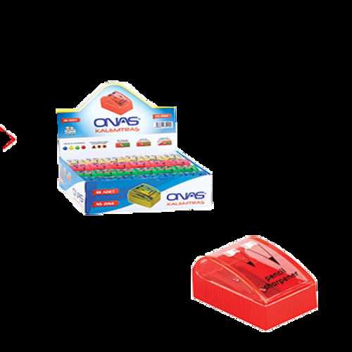ONAS NS 2068-48 ÇİFTLİ KAPAKLI KALEMTIRAŞ -48-