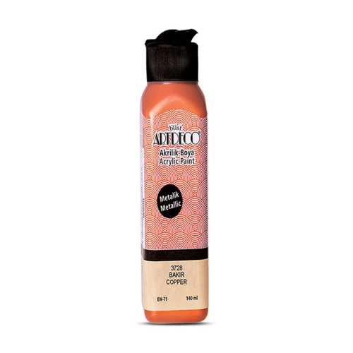 ARTDECO AKRİLİK METALİK BOYA 140ML BAKIR 3728