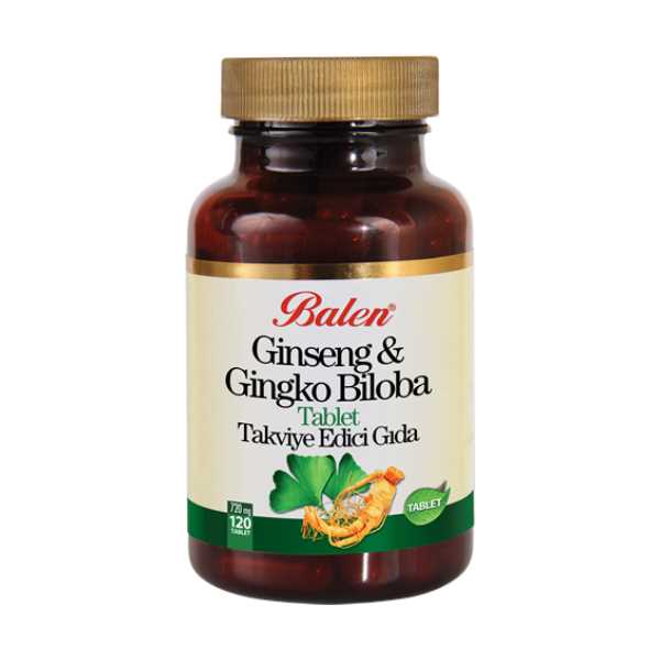 BALEN GİNSENG & GİNGKO BİLOBA TABLET - 120 TABLET