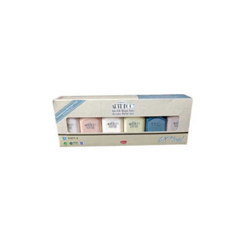ARTDECO AKRİLİK BOYA 6X75ML SET İSKANDİNAV RENKLER