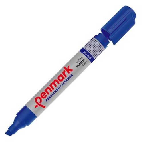 PENMARK PERMANENT MARKER KESİK UÇ MAVİ E