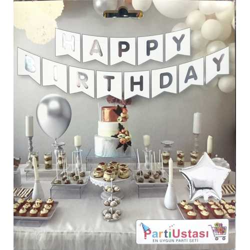 PARTİ USTASI BANNER HAPPY BİRTDAY