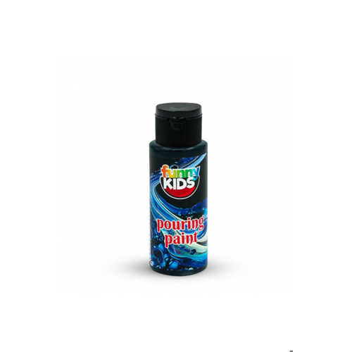 FUNNY KİDS POURING AKRİLİK BOYA 70CC SİYAH