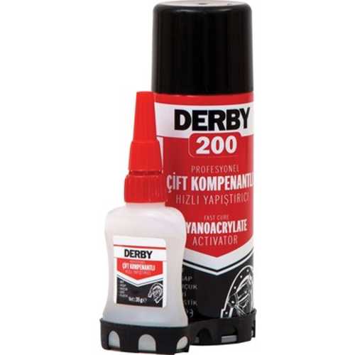 DERBY MDF KİT HIZLI YAPIŞTIRICI 200ML